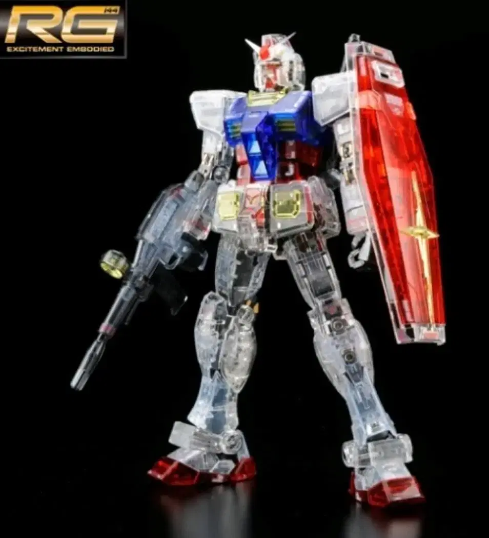 RG RX-78-2 퍼스트컬러 클리어 토쿄건담 한정